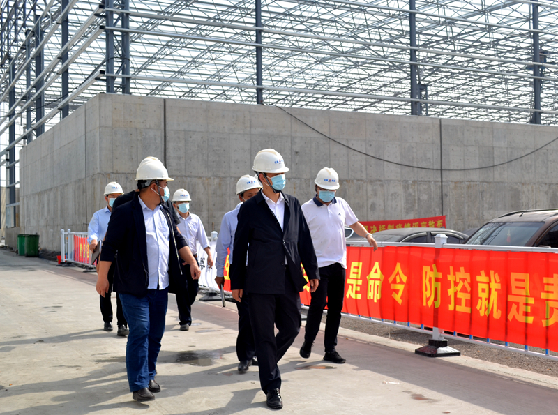 公司黨委副書記、總經(jīng)理張俊到新途公司調(diào)研指導(dǎo)工作